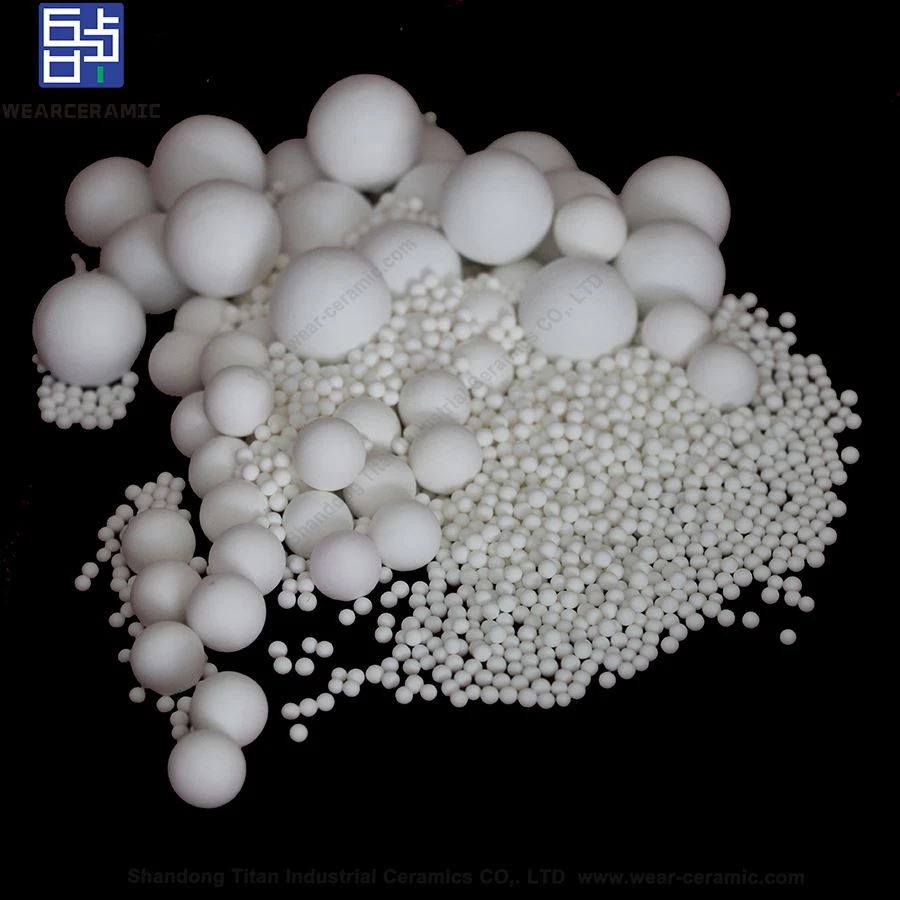 Manik Penggiling Alumina Oksida Tahan Benturan