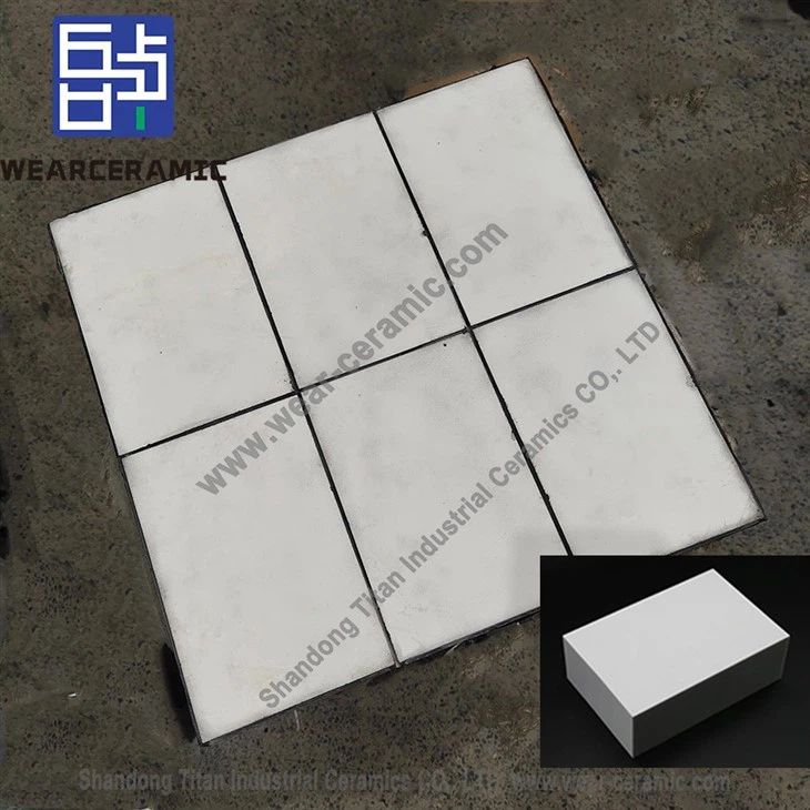 Rubber Ceramic Composite Plate With ZTA Ceramic
