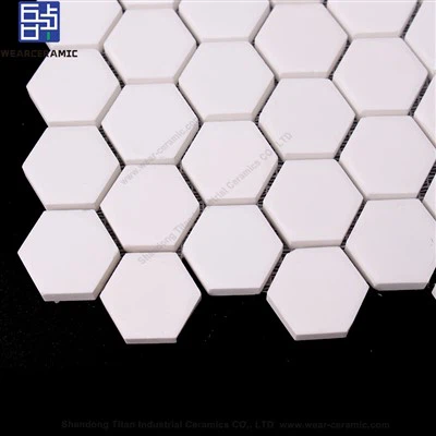 Tambalan Keramik Alumina Tahan Aus Tinggi